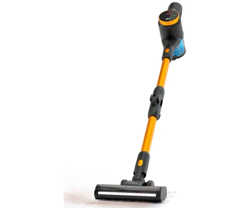 Ufesa Inspire U5 Digital Aspiradora escoba 2 en 1 Corriente alterna Secar Sin bolsa 0,5 L 300 W Negro, Amarillo 2 Ah