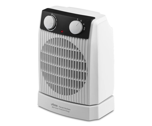 Ufesa Persei Oscilant Interior Negro, Blanco 2000 W Ventilador eléctrico
