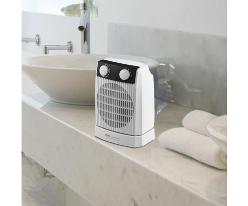 Ufesa Persei Oscilant Interior Negro, Blanco 2000 W Ventilador eléctrico