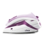 Ufesa PV0500 Plancha vapor-seco Suela de acero inoxidable 1100 W Púrpura, Blanco