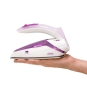 Ufesa PV0500 Plancha vapor-seco Suela de acero inoxidable 1100 W Púrpura, Blanco