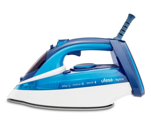 Ufesa PV3300 Nytro Plancha vapor-seco 3000 W Azul