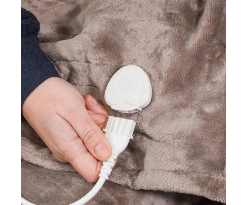 Ufesa Softy Manta eléctrica 120 W Marrón claro Tela