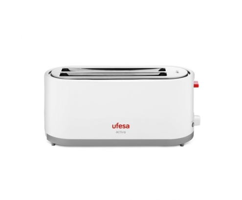 Ufesa TT7375 tostadora 7 2 rebanada(s) 1400 W Gris, Rojo, Blanco