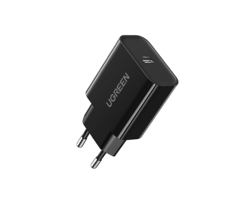 Ugreen 10191 cargador de dispositivo móvil Universal Negro Corriente alterna Carga rápida Interior