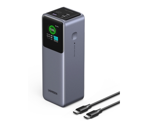 Ugreen 25000mAh 200W Fast Charging Powerbank Gris