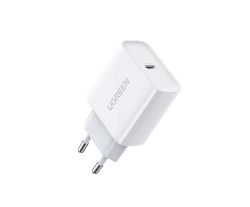 Ugreen 60450 cargador de dispositivo móvil Universal Blanco Corriente alterna Carga rápida Interior