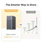 Ugreen DH2300 NAS Mini Tower 4 GB Gris