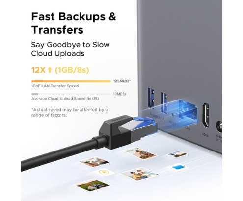 Ugreen DH2300 NAS Mini Tower 4 GB Gris
