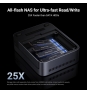 Ugreen DXP480T Plus NAS Escritorio Intel® Core™ i5 8 GB DDR5 Gris