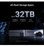 Ugreen DXP480T Plus NAS Escritorio Intel® Core™ i5 8 GB DDR5 Gris