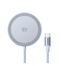 Ugreen MagFlow Smartphone Gris USB Cargador inalámbrico Auto