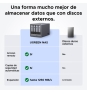 Ugreen NASync DXP4800 Plus NAS Escritorio Intel® Pentium® Gold 8505 8 GB DDR5 0 TB UGOS PRO