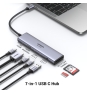 Ugreen REVODOK 7-IN-1 4K@60HZ HDMI DOCK Acoplamiento Base Gris