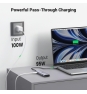 Ugreen REVODOK 7-IN-1 4K@60HZ HDMI DOCK Acoplamiento Base Gris
