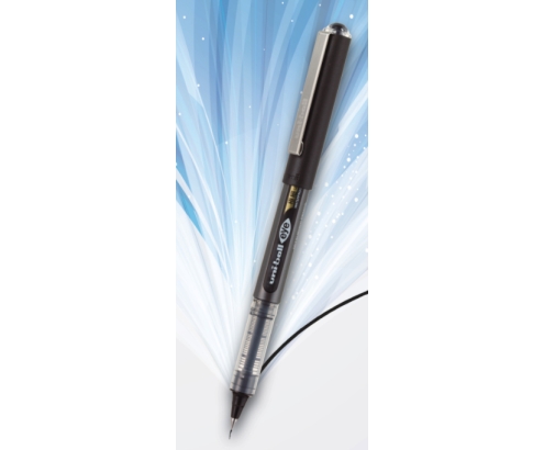 Uni-Ball Eye Ultra Micro Bolígrafo retráctil con clip Negro 1 pieza(s)