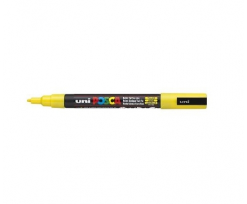 Uni-Ball PC-3M Amarillo 1 pieza(s)