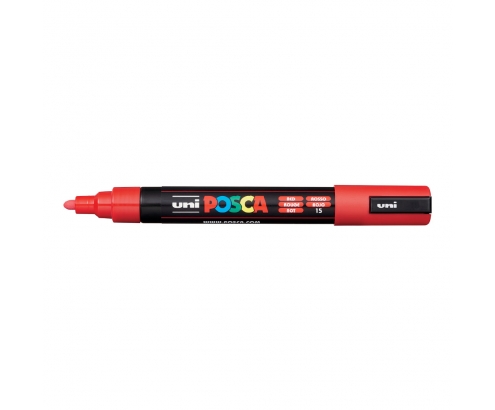 Uni-Ball PC-5M Rojo 1 pieza(s)