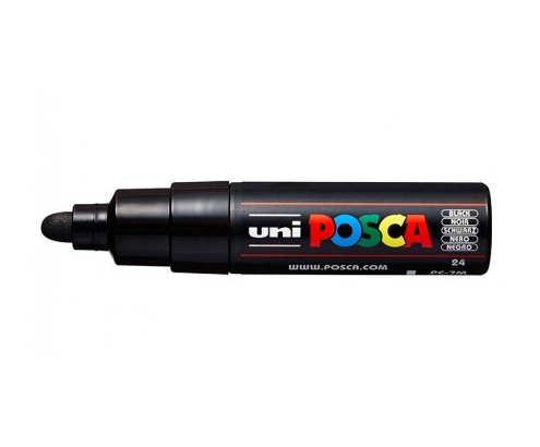 Uni-Ball PC-7M Negro marcador 1 pieza(s)