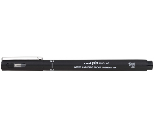 Uni-Ball PIN rotulador de punta fina Negro