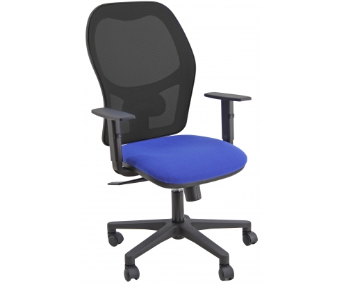 UNISIT Silla Administrativa Sincro HUBBLE Reposabrazos ajustables azul