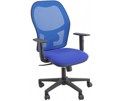 UNISIT Silla Administrativa Sincro HUBBLE Reposabrazos ajustables azul