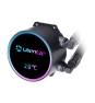 UNYKAch AQUASTORM NEO 360 Procesador Kit de refrigeración líquida 12 cm Negro