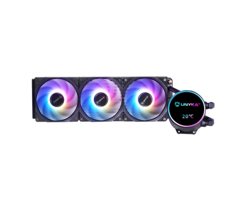 UNYKAch AQUASTORM NEO 360 Procesador Kit de refrigeración líquida 12 cm Negro