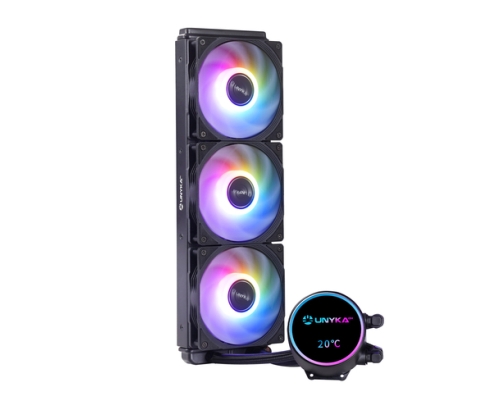 UNYKAch AQUASTORM NEO 360 Procesador Kit de refrigeración líquida 12 cm Negro