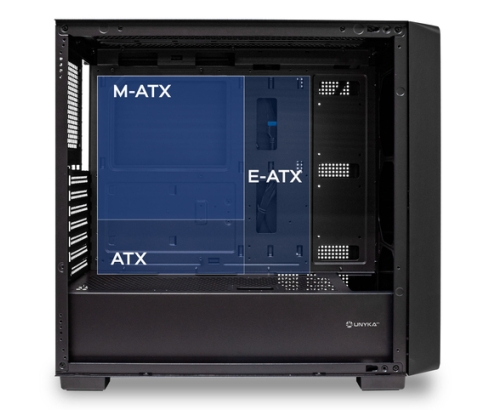 UNYKAch Caja ATX REVELAT Madeira Black