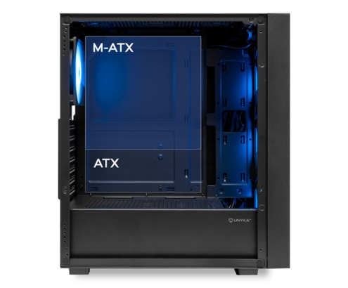 UNYKAch Caja ATX Revelat Mesh Compact Edition
