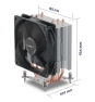 UNYKAch Disipador CPU UNYCOOL H40