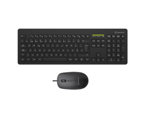 UNYKAch Kit Teclado + Ratón Combo MK212 Pro Slim Wireless PT