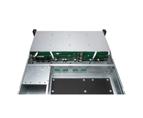 UNYKAch Servidor Rack Hot Swap 2U / 12 BahÍas Negro, Plata