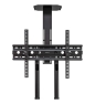 UNYKAch Soporte De Suelo Universal Móvil, Con 2 Bandejas Y Altura Regulable UK501 32″-75″ TV / Monitores