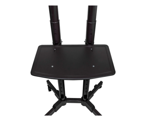 UNYKAch Soporte De Suelo Universal Móvil, Con 2 Bandejas Y Altura Regulable UK501 32″-75″ TV / Monitores