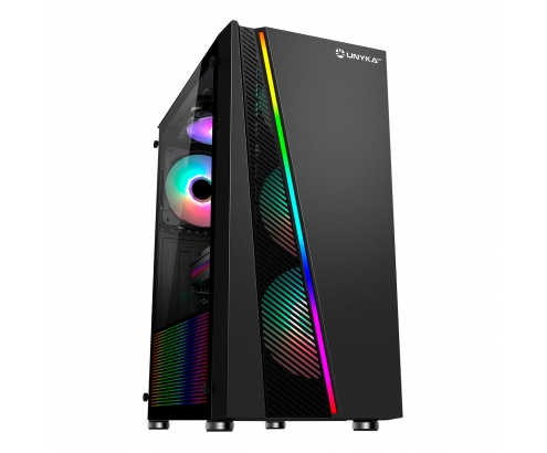 Unykach torre ATX Glayze Negro