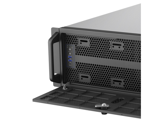 UNYKAch UK4340 Estante Plata, Negro