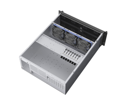 UNYKAch UK4340 Estante Plata, Negro