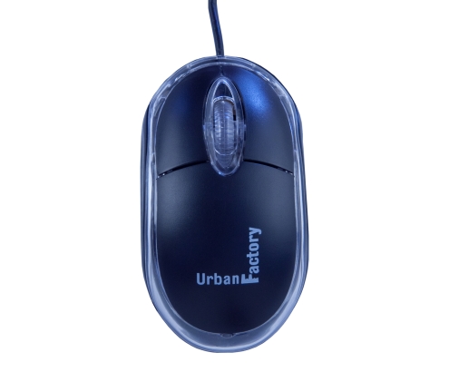 Urban Factory BDM02UF ratón Ambidextro USB tipo A Óptico 800 DPI
