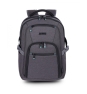 Urban Factory HTE17UF mochila Mochila de viaje Negro, Gris Malla, Poliéster, Plástico reciclado, Acero