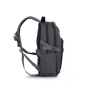 Urban Factory HTE17UF mochila Mochila de viaje Negro, Gris Malla, Poliéster, Plástico reciclado, Acero