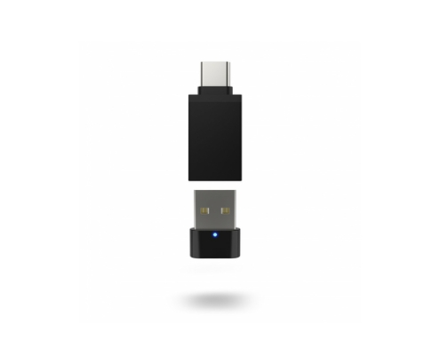 Urban Factory MOVEE MAX Auriculares Inalámbrico Diadema Juego USB tipo A Bluetooth Base de carga Negro