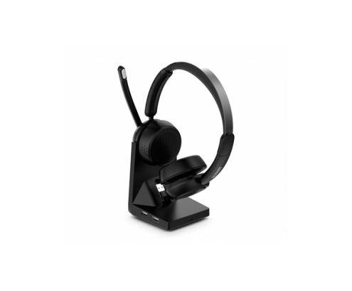Urban Factory MOVEE MAX Auriculares Inalámbrico Diadema Juego USB tipo A Bluetooth Base de carga Negro