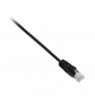 V7 Latiguillo de red rj45 CAT5e u/utp 0.5m negro 