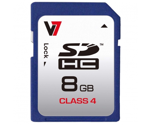 V7 Tarjeta flash SDHC 8 GB Clase 4