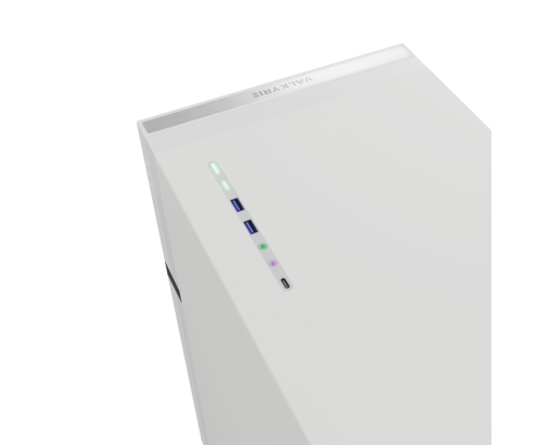 Valkyrie VK02 Lite White Midi Tower Blanco