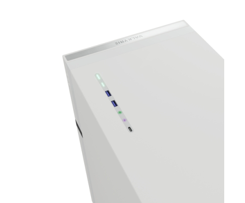 Valkyrie VK02 Lite White Midi Tower Blanco