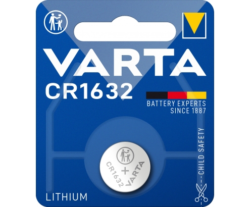 Varta 1x 3V CR 1632 BaterÍ­a de un solo uso CR1632 Litio