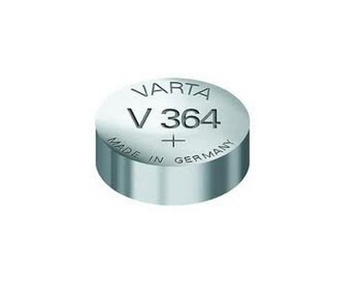 Varta pila boton V364 SR60 de un solo uso 20mah oxido de plata 